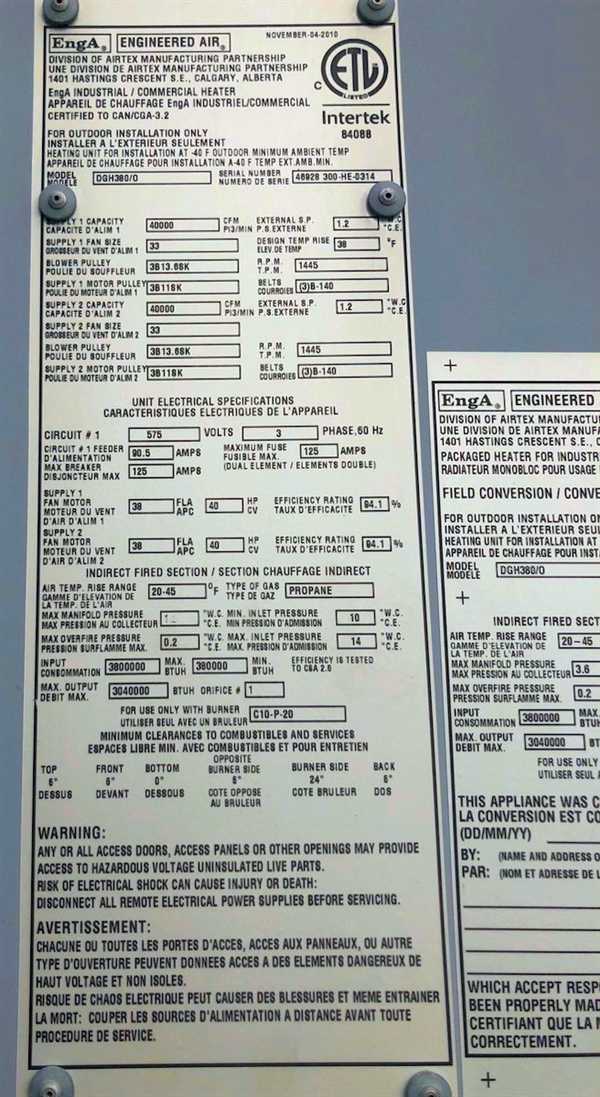 2 Units - Engineered Air Model Dgh380/o Mine Heaters)